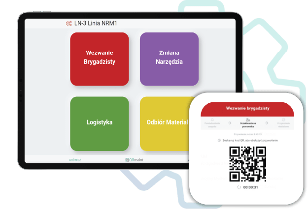 Panel przywołań na tablety oraz smartfony